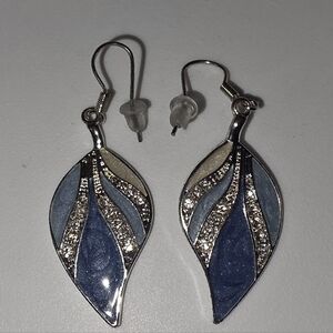 Blue & Silver Earrings